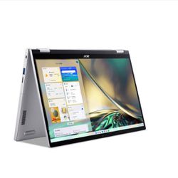 Acer 14" Touchscreen Convertible Laptop - Intel Core i3 Processor - 8GB RAM - 256GB SSD storage - Windows - Silver (SP314-55-34UR)