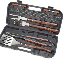 Cuisinart CGS-W13 Wooden Handle Tool Set, Black (13-Piece)