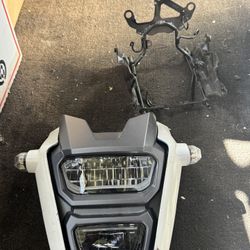 Honda grom stock headlight with cage