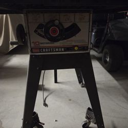 10 Inch Craftsman Table Saw