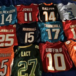 DM WHAT U WANT AND OFFERS. YOUTH LARGE JERSEYS