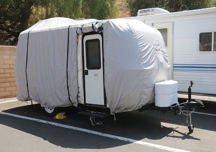 Like New Cal Mark Sunbrella Scamp Cover 13’