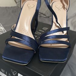 Navy Blue Heels 