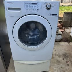 Samsung Washing Machine With Pedestal