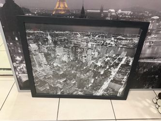 Hanging picture frame home decor