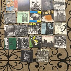 22 Punk 7 Inch Records $25 For All