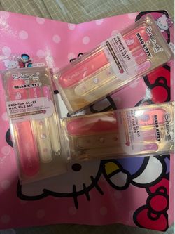Glass nail file set