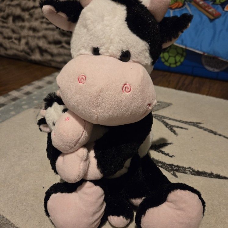 Momma Cow And Baby Cow