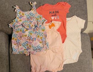 Girls 3-6 Mos Cutesy Bundle