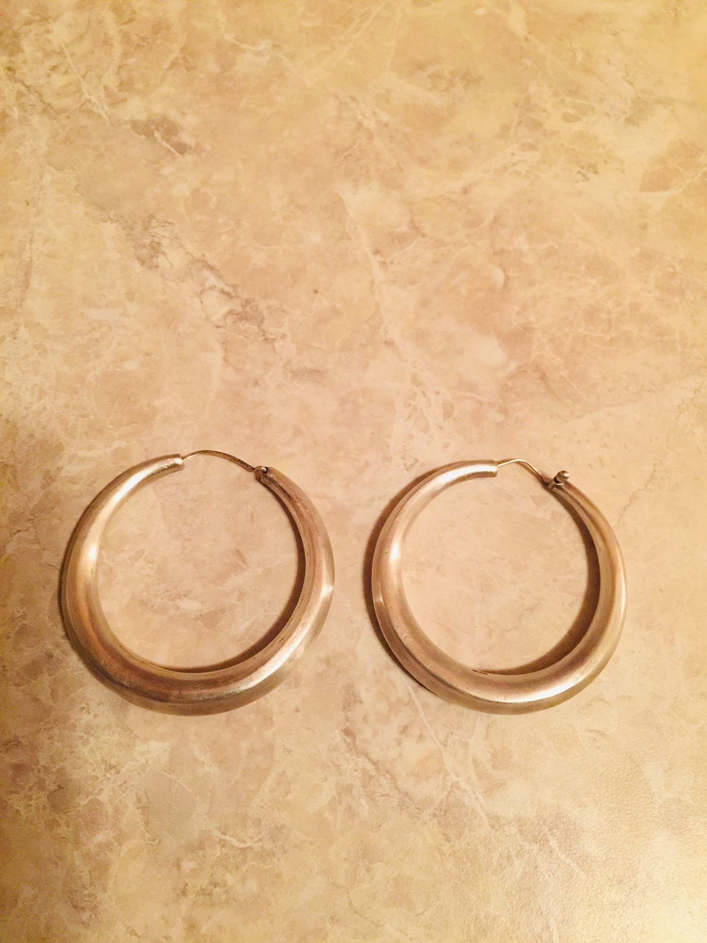 Pure silver earrings 925