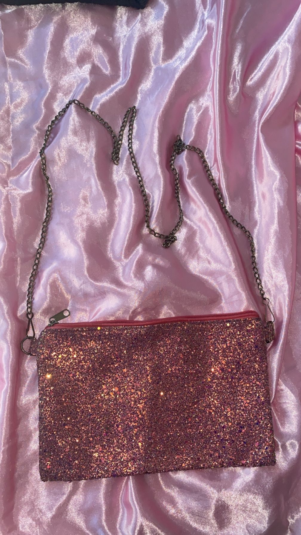 Glitter Pink Bag 