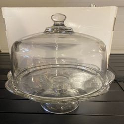  Cake Stand and Cloche (dome)