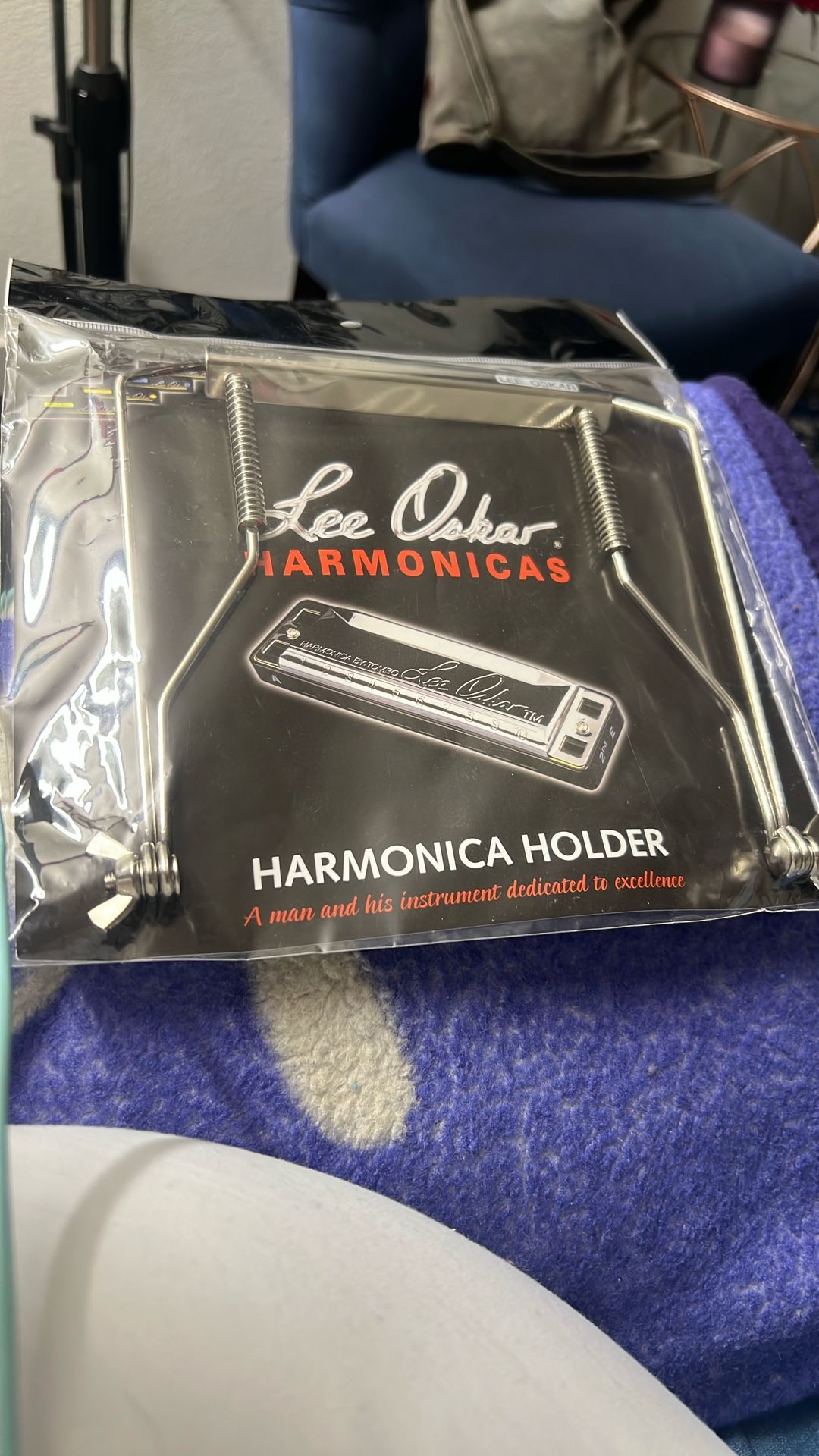 New In Case Never Opened Lee Oskar Harmonicas Harmonica Holder