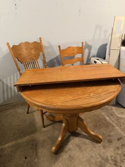 Dining Table with Extender