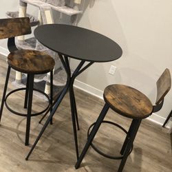 Stools Table Set 