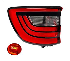 LED Tail light Left Compatible with 2014-2023 Dodge Durango Driver Outer Side, Replace 9AD 7AA 9AC Rear Driving Running Lamps Bra