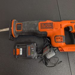 Black& Decker Cordless Reciprocating Saw