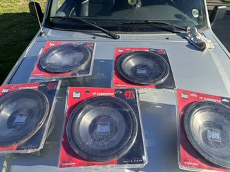 Dual 10” Subwoofer 400 Watts 