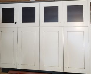 2 Wall cabinets 33 wide x 48 high