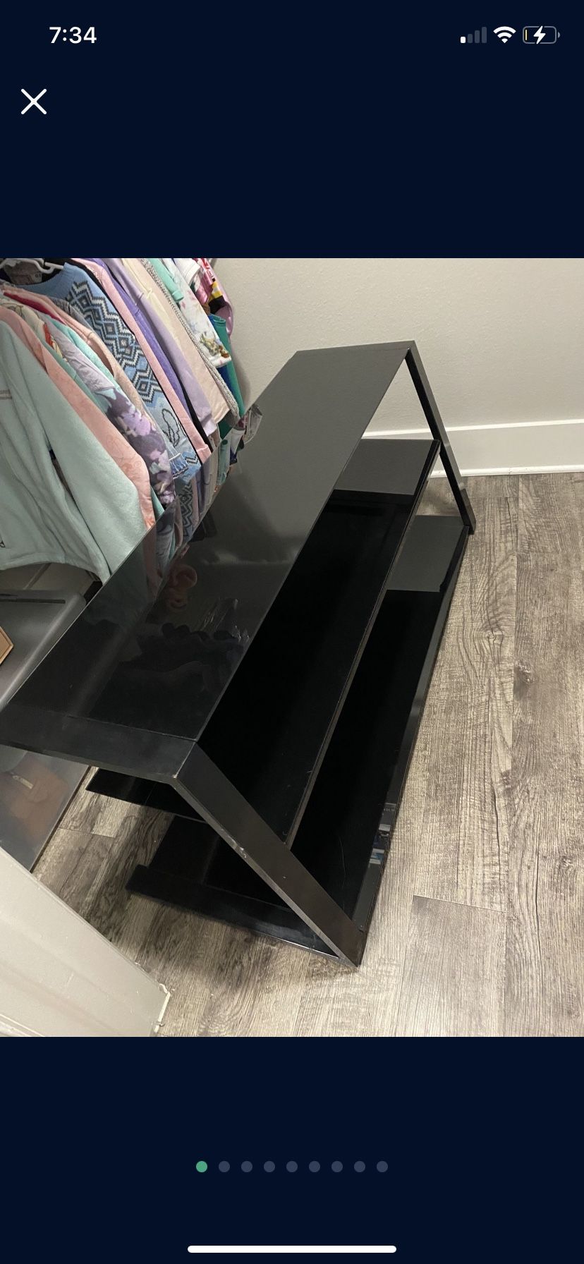 Glass Tv Stand 3 Level