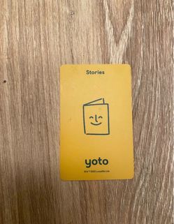 Yoto Stories Audio Card