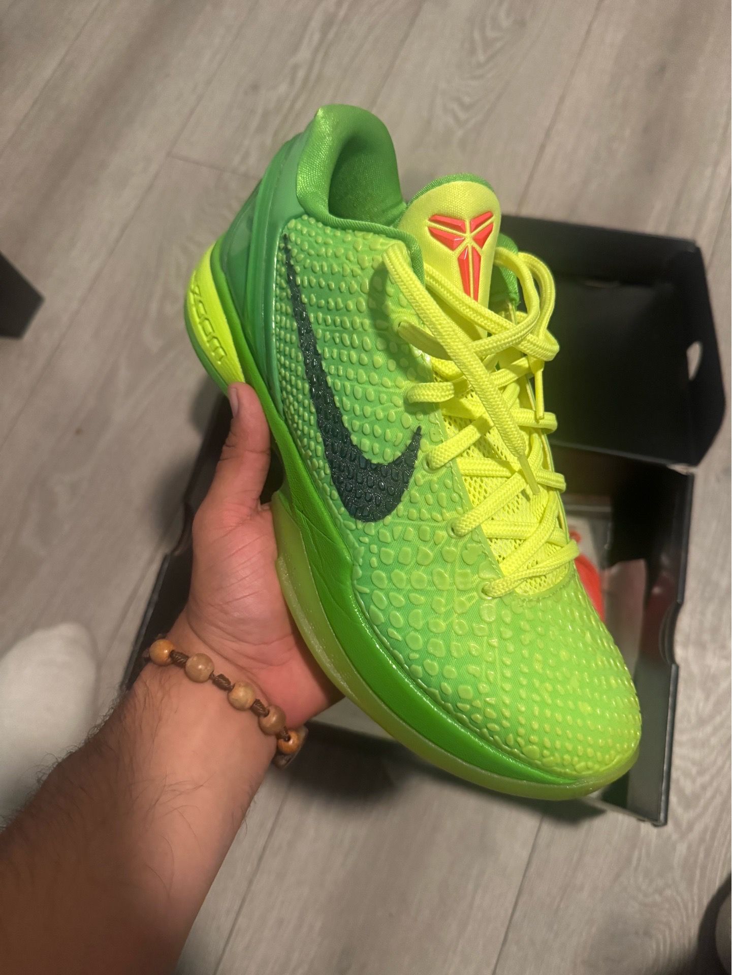 Nike Kobe Protro 6 Grinch 2020 size 10