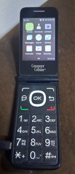 Cellular wireless flip phone