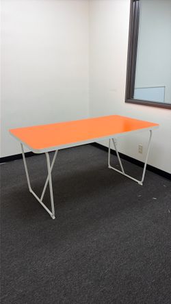 Fun orange table for sale