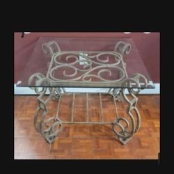 Glass End Table