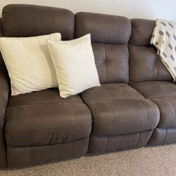 Brown Recliner Sofa From Ashley Furniture 