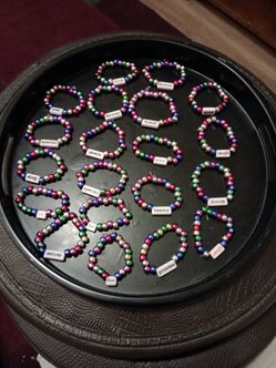 rainbow bracelets $2 each