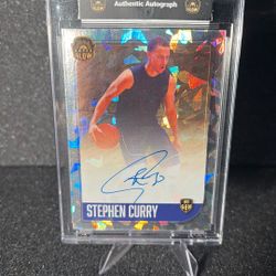 Steph Curry Personally Signed Autograph Card
