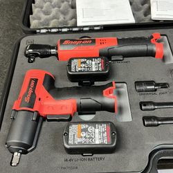 Snap On Ratchet Set, 3/8 Sockets & Battery  with Cahrger
