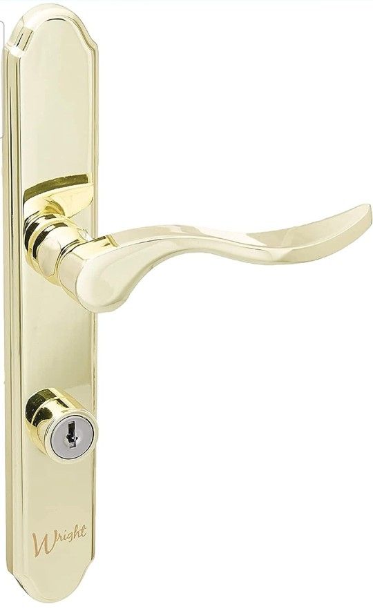 Wright Products VMT115PB Door Handle - Gold