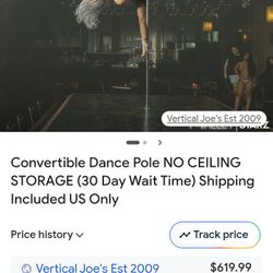 Dancing Pole Stripper Heavy Duty 