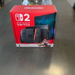 Nintendo Switch 2 Mario Bundle ///Brand New Sealed Pick Up Zelle Or Cash