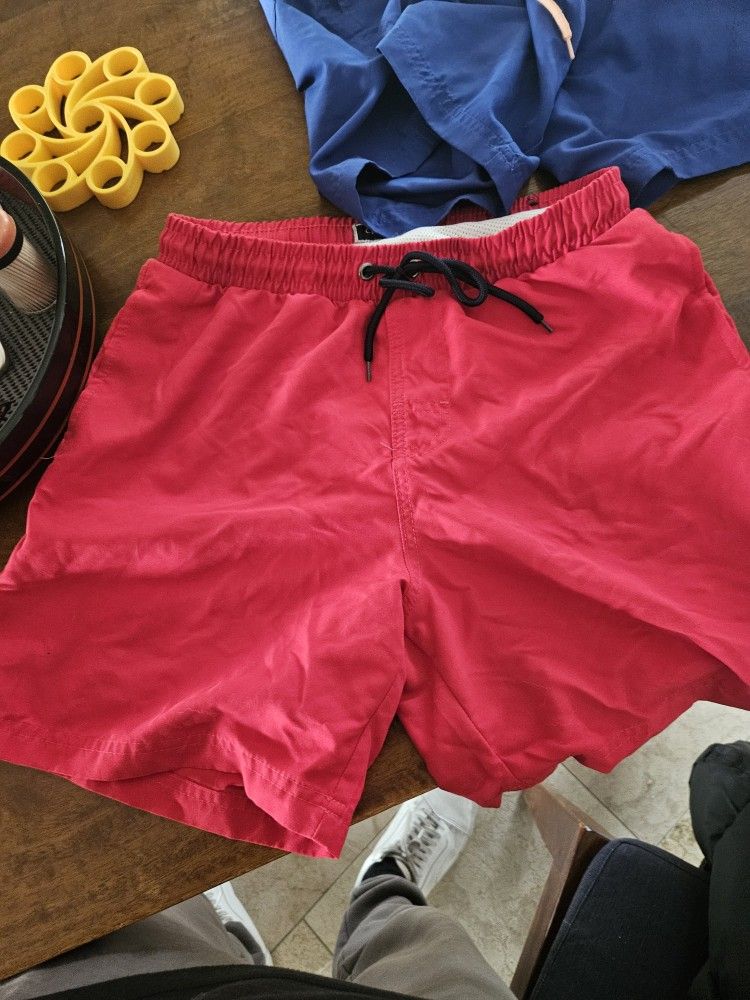 Club Room 7" Inseam Drawstring Bathing suit Mens Swimwear