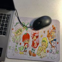 Mouse Pad, Strawberry Shortcake,