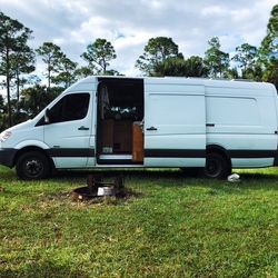 100% off-grid ready 2011 Mercedes Sprinter conversion van