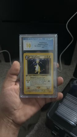 Ampharos pristine cgc 10 first edition