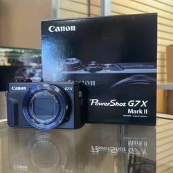 Canon Powershot G7X mark II