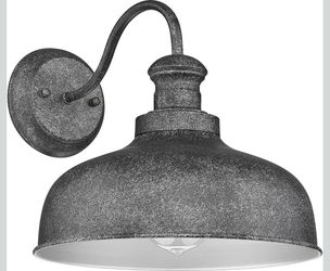 Outdoor Farmhouse Barn Light, Outside Wall Sconce, Weather Resistant Anti-Rust..