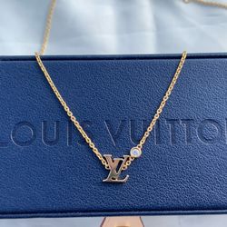Louis Vuitton 18K Yellow Gold Idylle Blossom Chain Necklace 