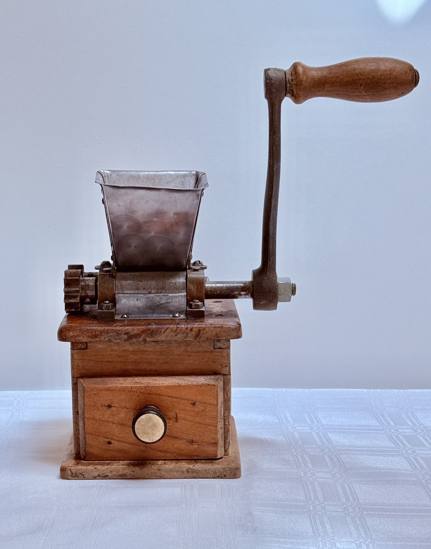 Antique Wheat Grain Grinder Mill | Antique Grain Mill c1900 | Antique Coffee Grinder