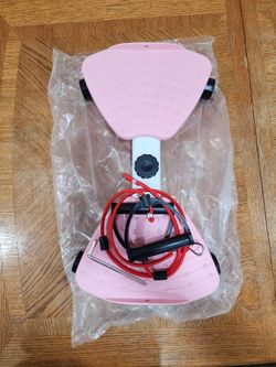 MIUPWULA Ab Machine with Resistance Bands,330 lbs Weight Capacity, Pink