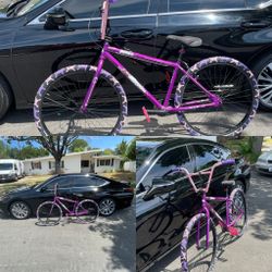 BMX! 28” Haro Bike W/ Custom Tires And Big Handle Bars