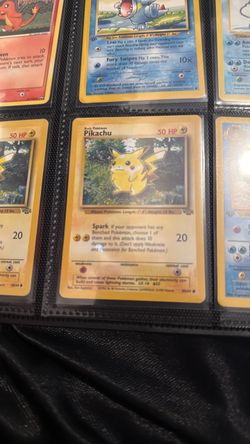 Pikachu 60/64 Pokemon Common Jungle Unlimited 1999