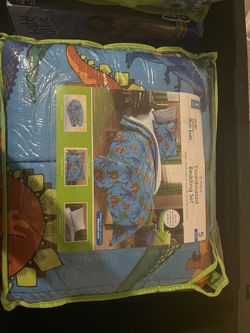 5pc Dinosaur Kids Bedding Set