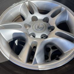 Lexus Toyota 6 Lug Wheels And Tires Good