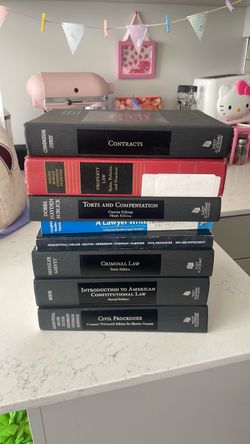 1L/First Year Law School Text Books